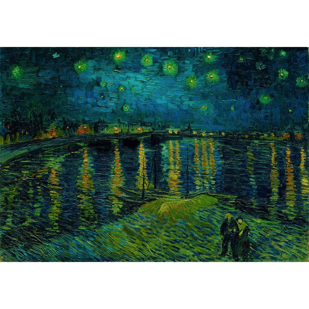 Museum Van Gogh Starry Night Over the Rhone Pussel 1000 Bitar
