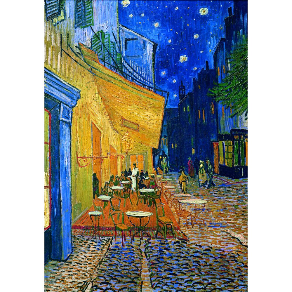 Museum Van Gogh Café Terrace at Night Pussel 1000 Bitar