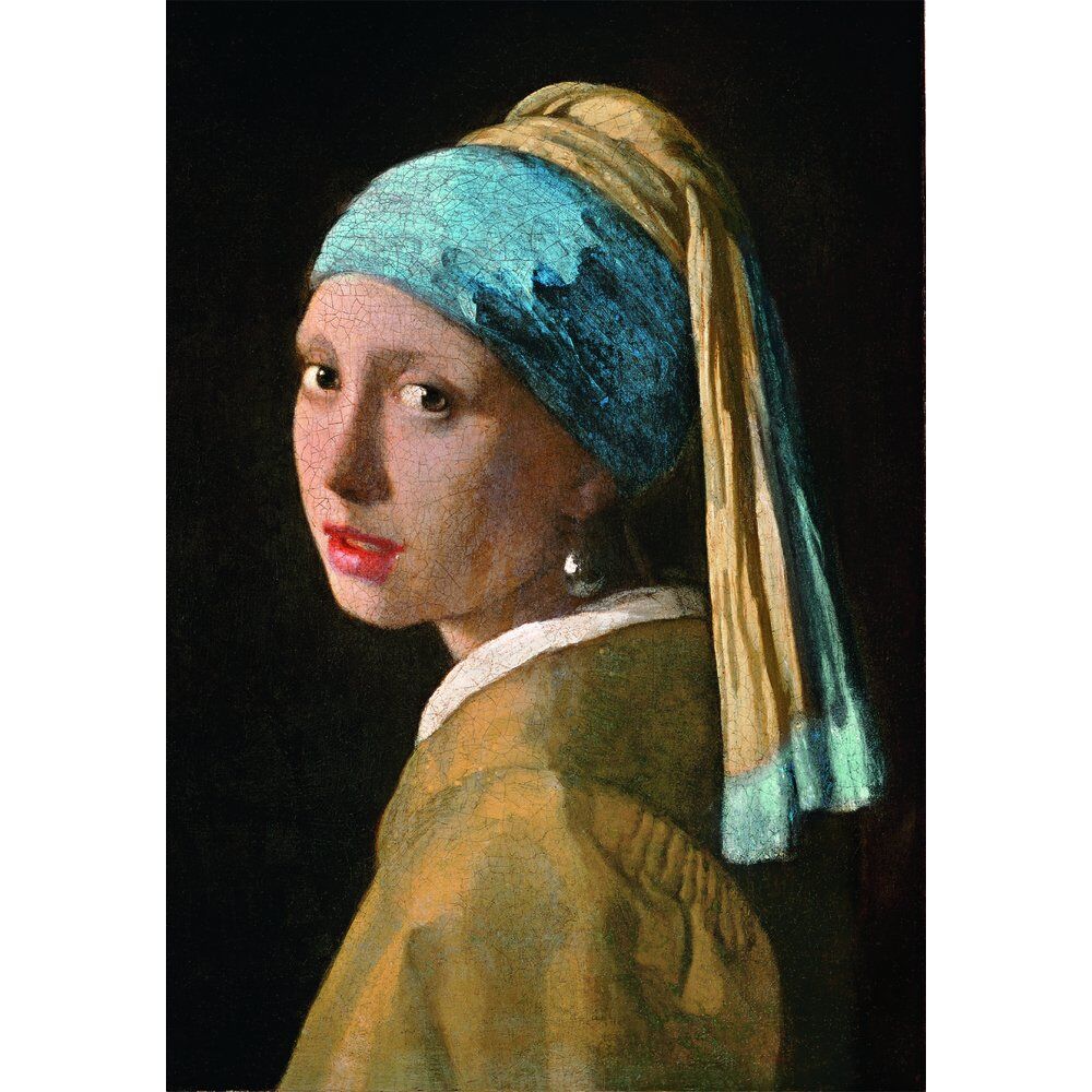 Museum Vermeer Girl with Pearl Earring Puzzle 1000 Pussel