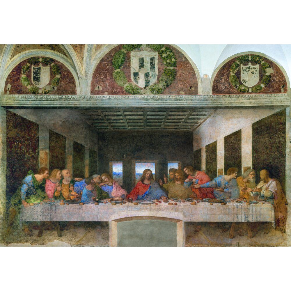 Museum Leonardo The Last Supper Pussel 1000 Bitar