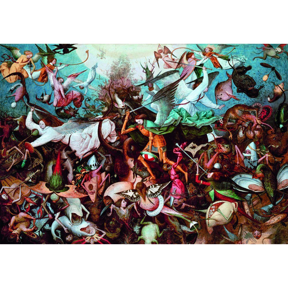 Museum Bruegel The Fall of the Rebel Angels pussel 1000 delar