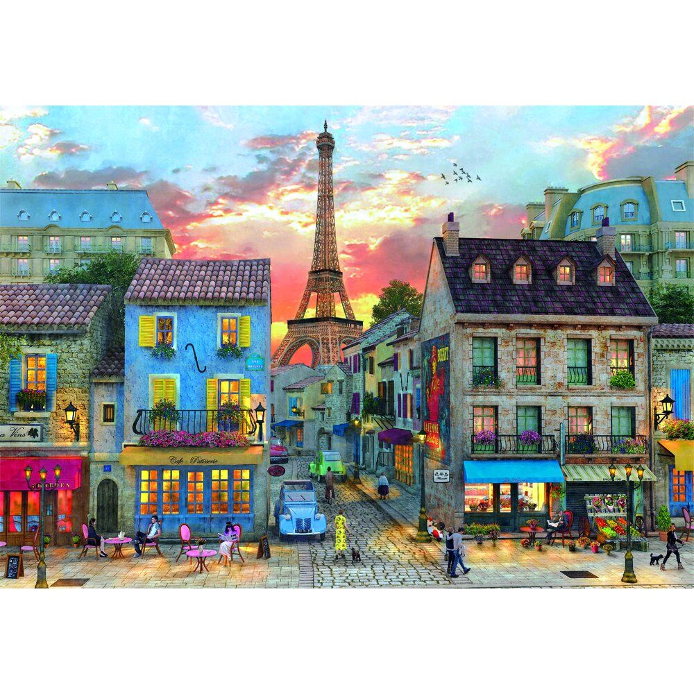 Högkvalitativ Paris-pussel 1000 bitar