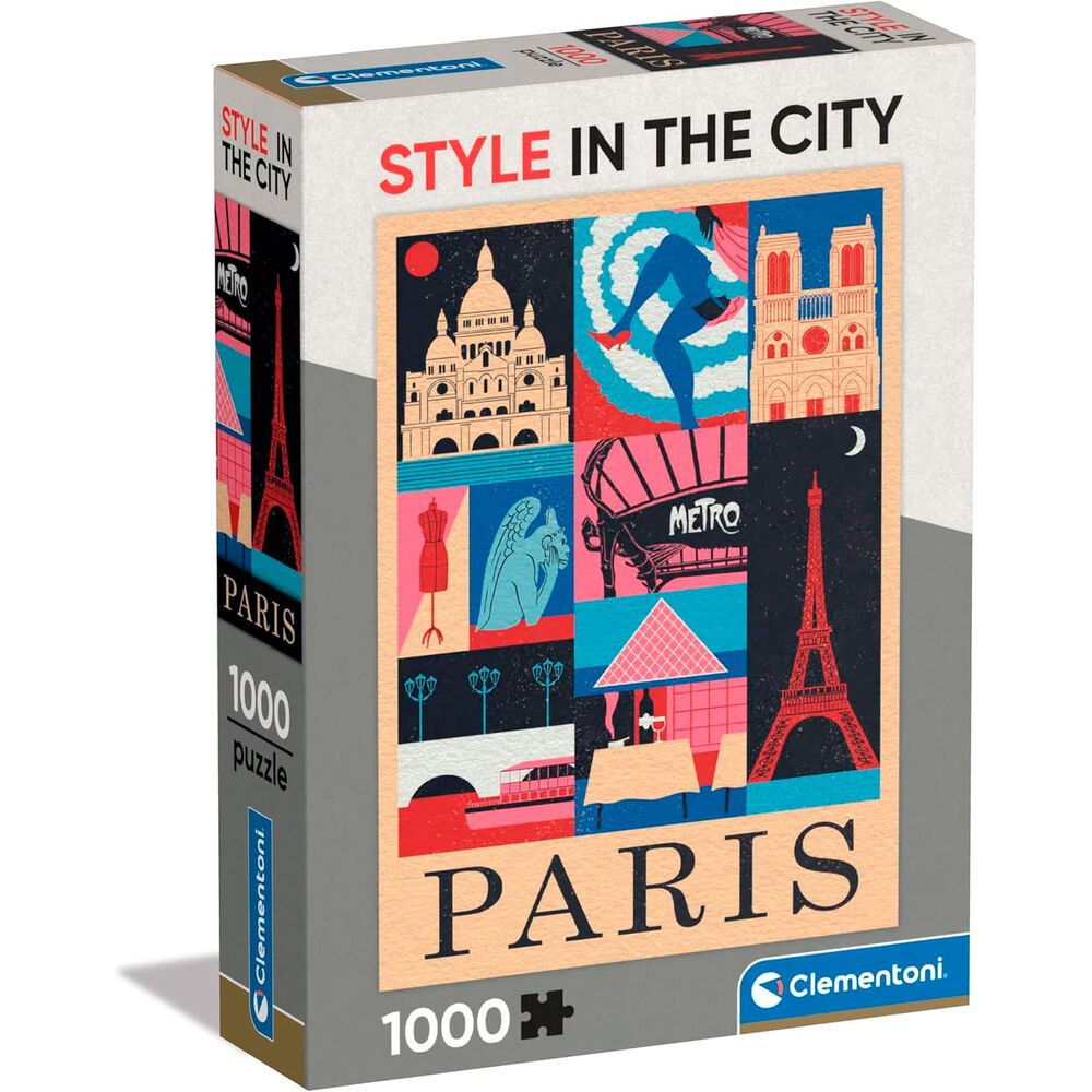 Style in the City Paris pussel 1000 bitar