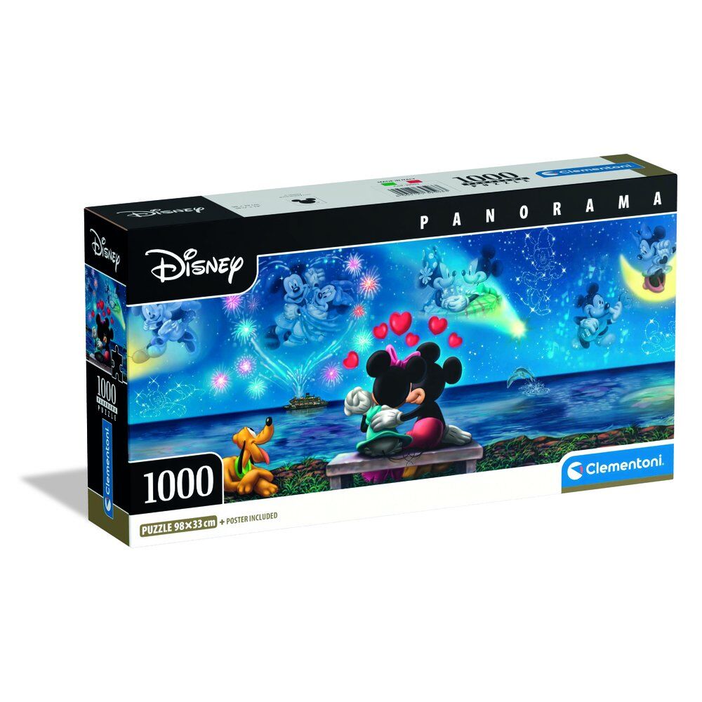 Disney Mickey & Minnie Panorama pussel 1000 bitar
