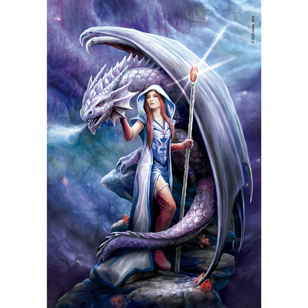 Anne Stokes Dragon Mage Pussel 1000 Bitar