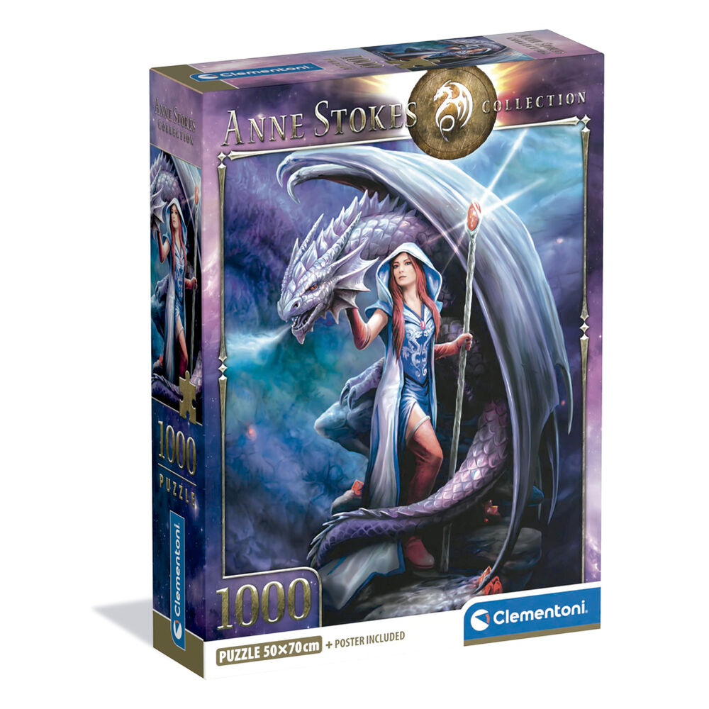 Anne Stokes Dragon Mage Pussel 1000 Bitar