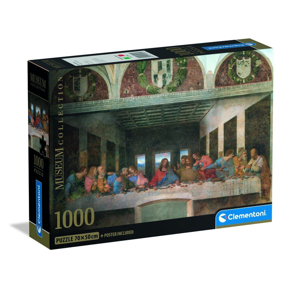 Museum Leonardo The Last Supper Pussel 1000 Pusselbitar
