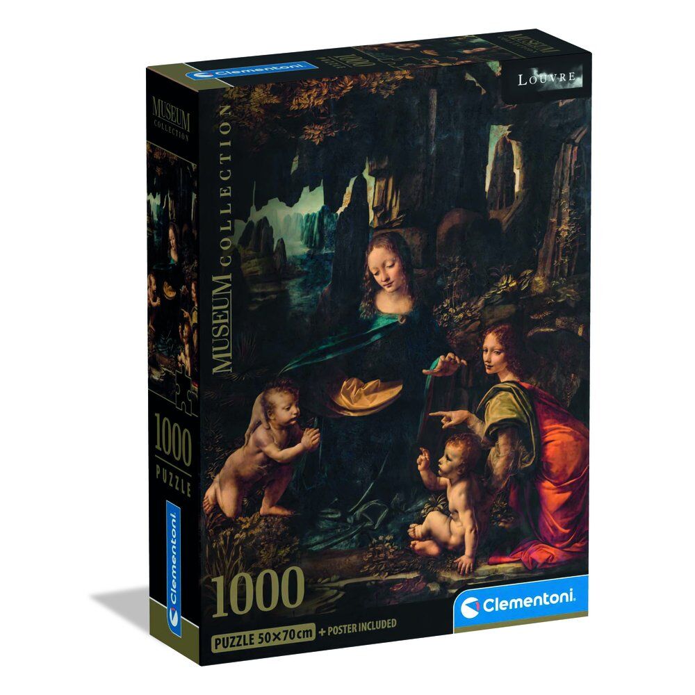 Museum Leonardo The Virgin of the Rocks pussel 1000 bitar