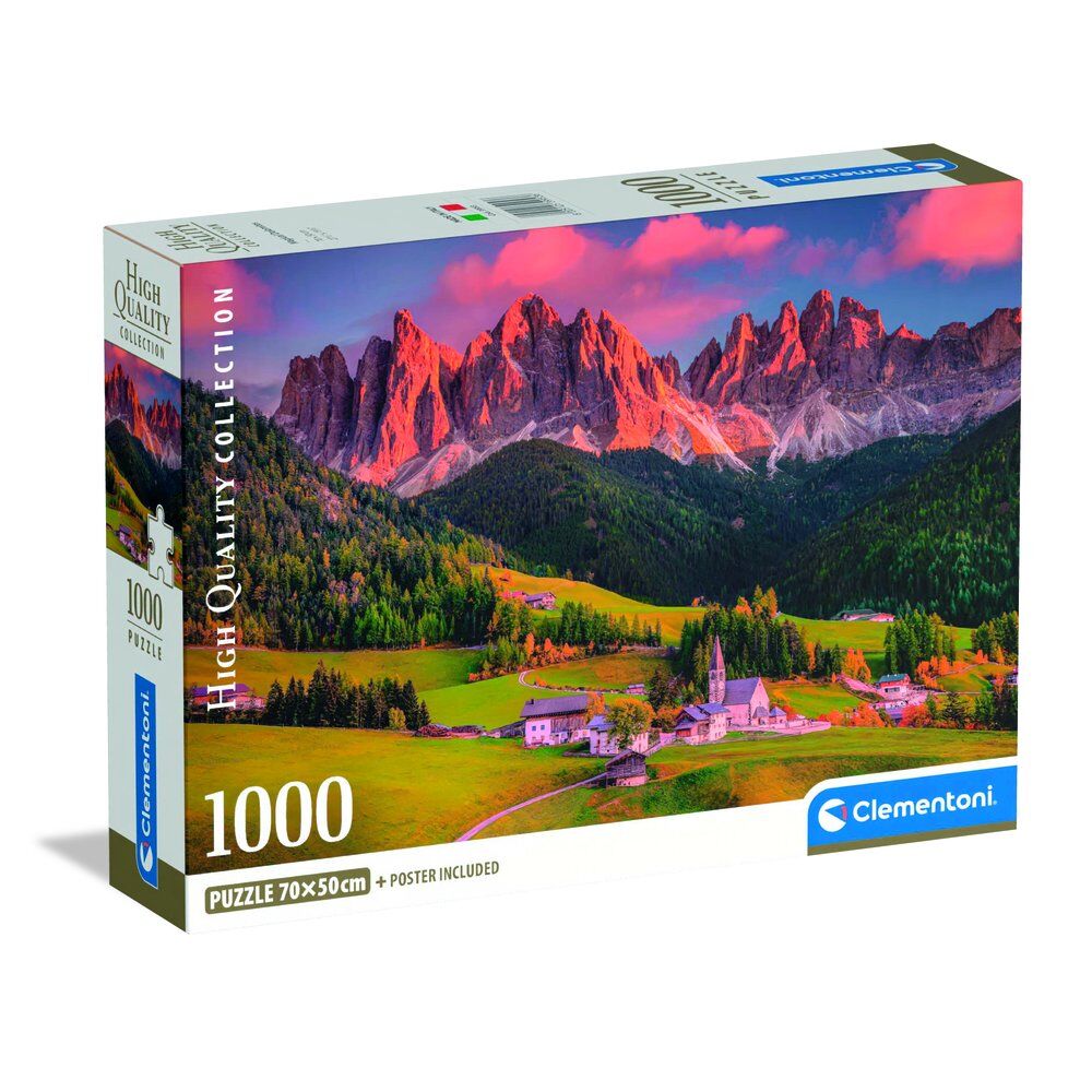 Högkvalitativt Magiska Dolomiter Pussel 1000 delar