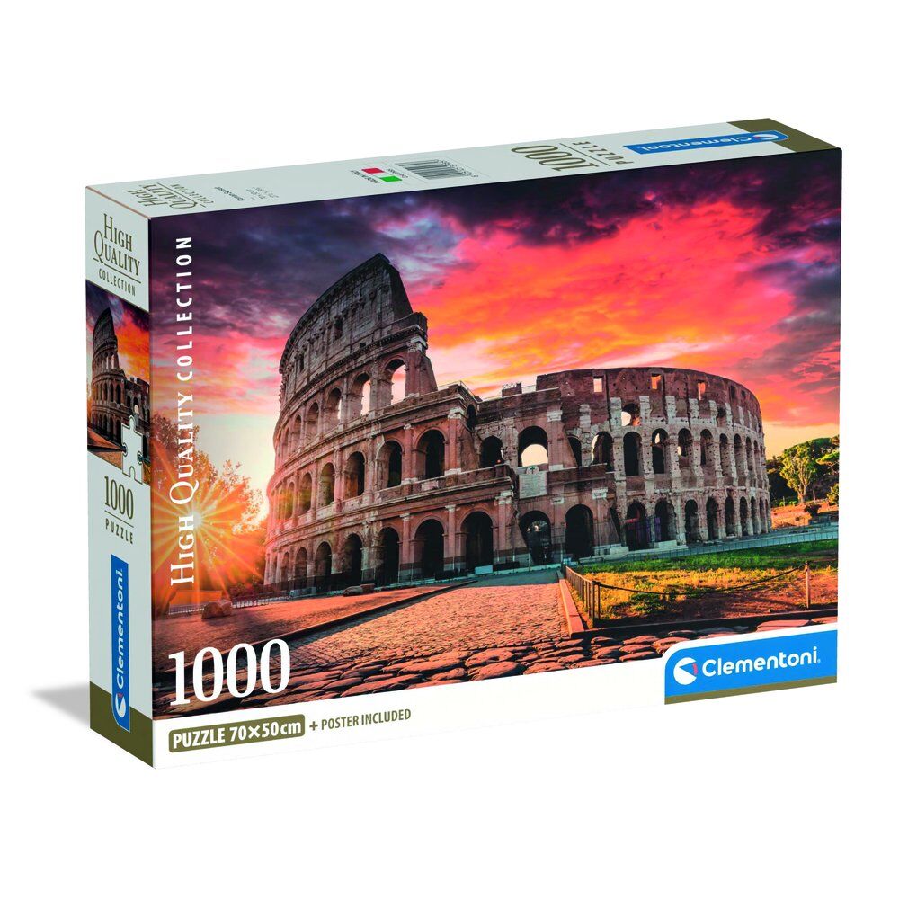 Högkvalitativ Roman Sunset pussel 1000 bitar