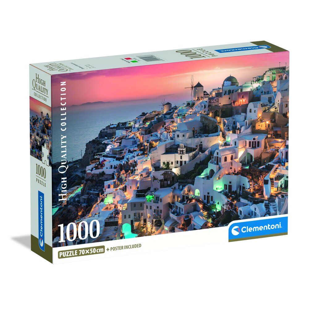 Högkvalitativ Santorini Pussel 1000 Bitar