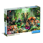 Högkvalitativ Mystic Jungle pussel 1000 bitar