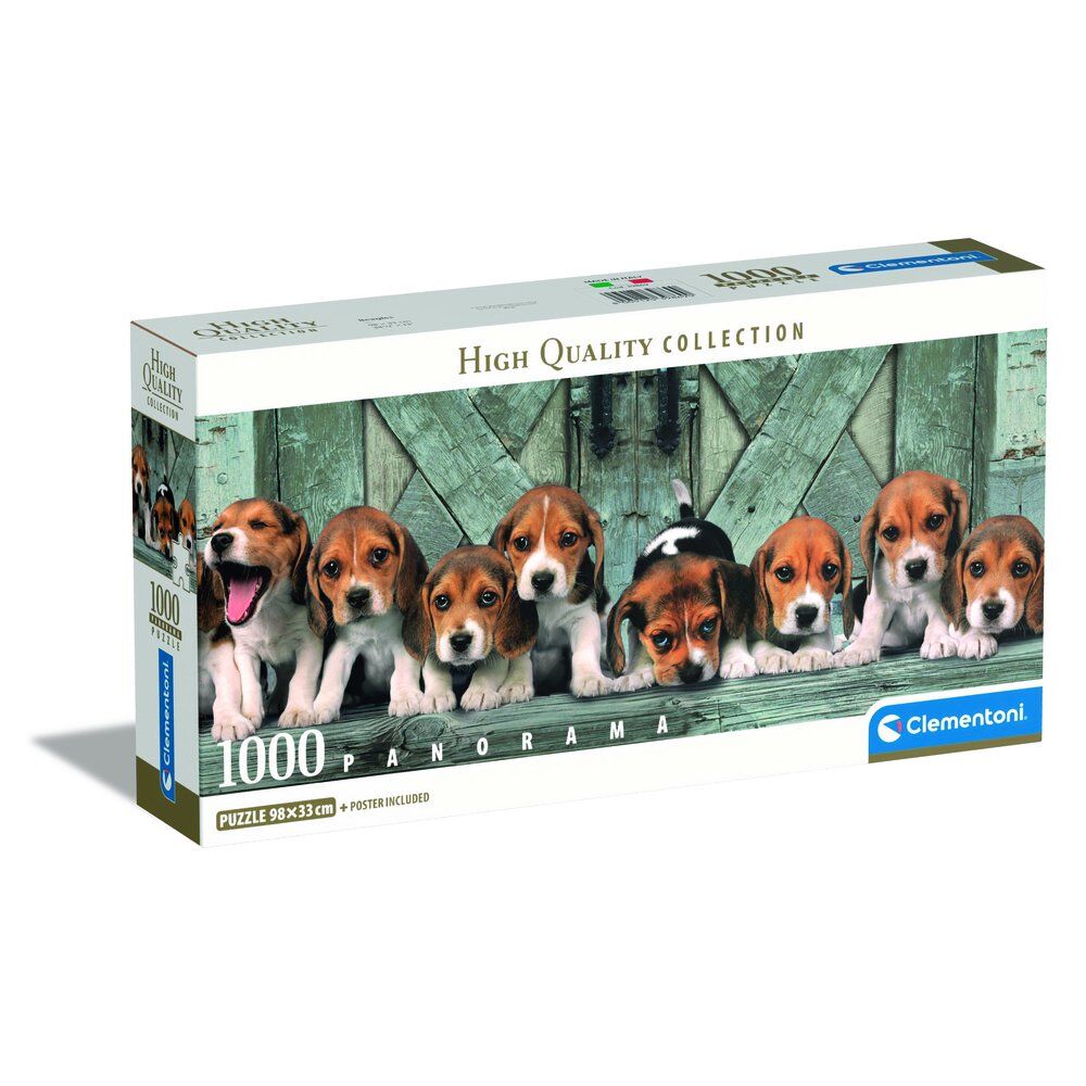 Högkvalitativ Beagle Panorama pussel 1000 bitar