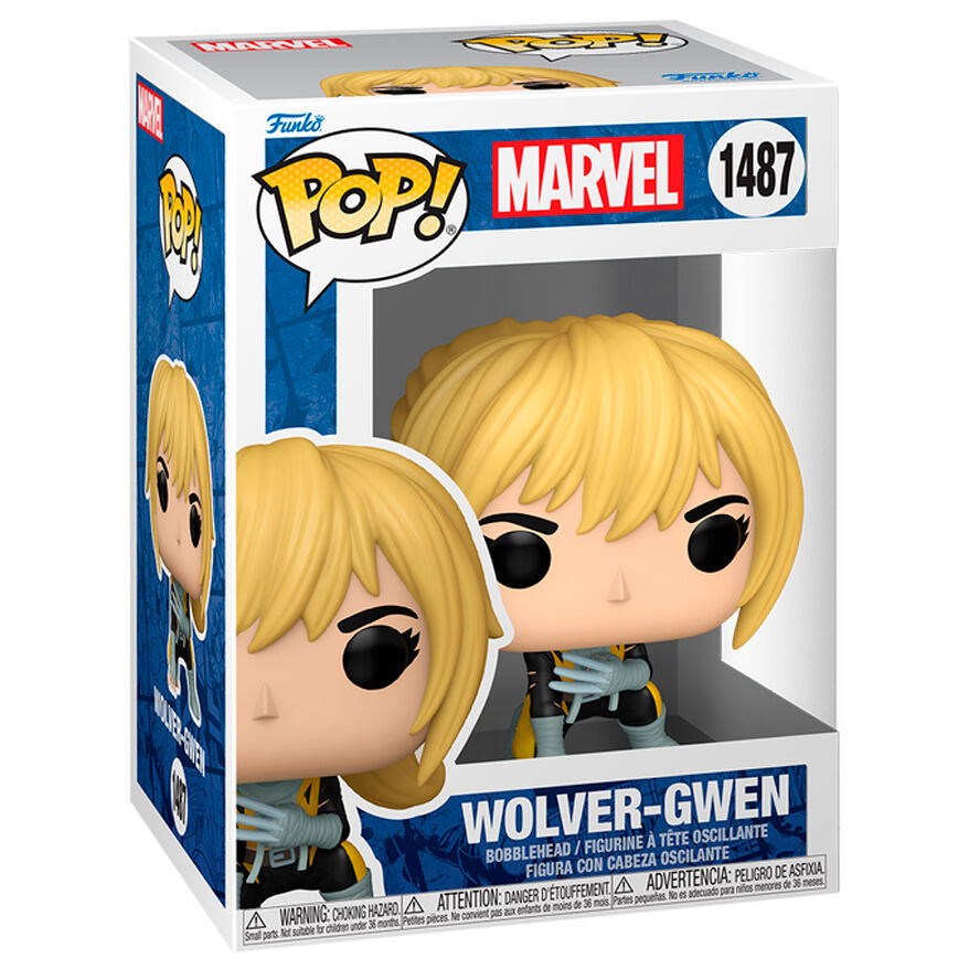 Funko POP Marvel Wolver-Gwen Figur