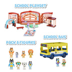 Bluey Pack med 8 Figurer