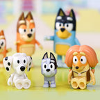 Bluey Pack med 8 Figurer