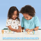 Bluey Pack med 8 Figurer