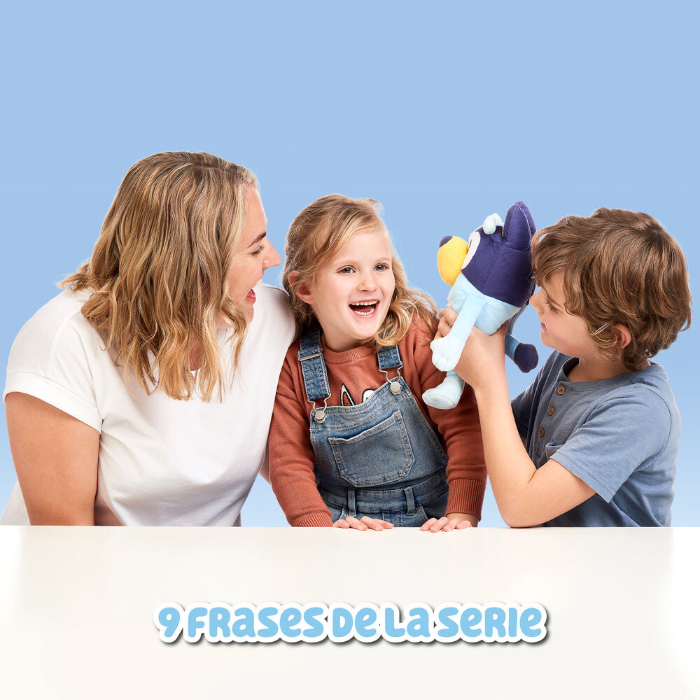 Bluey Talking gosedjur 25cm - Interaktiv och Lärande Lekkamrat