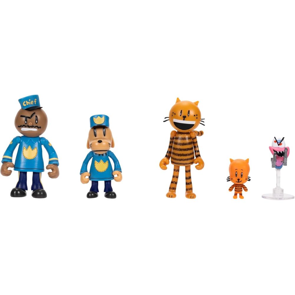 Dogman Pack med 5 Figurer - 6 cm