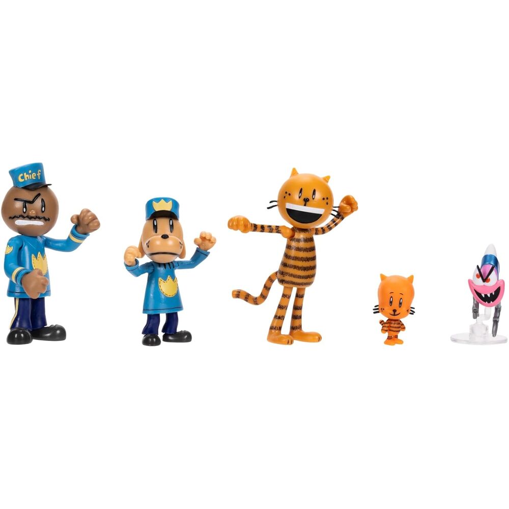 Dogman Pack med 5 Figurer - 6 cm