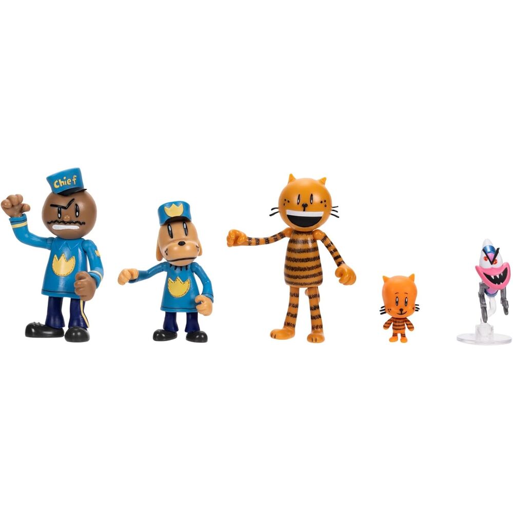 Dogman Pack med 5 Figurer - 6 cm