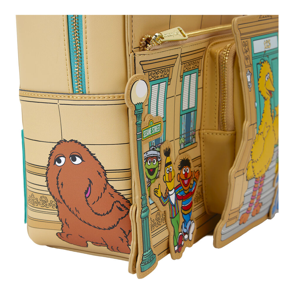 Loungefly Sesame Street Corner Rygsäck 30 cm