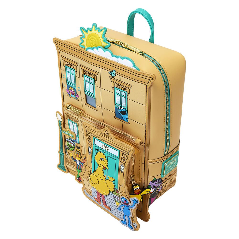 Loungefly Sesame Street Corner Rygsäck 30 cm