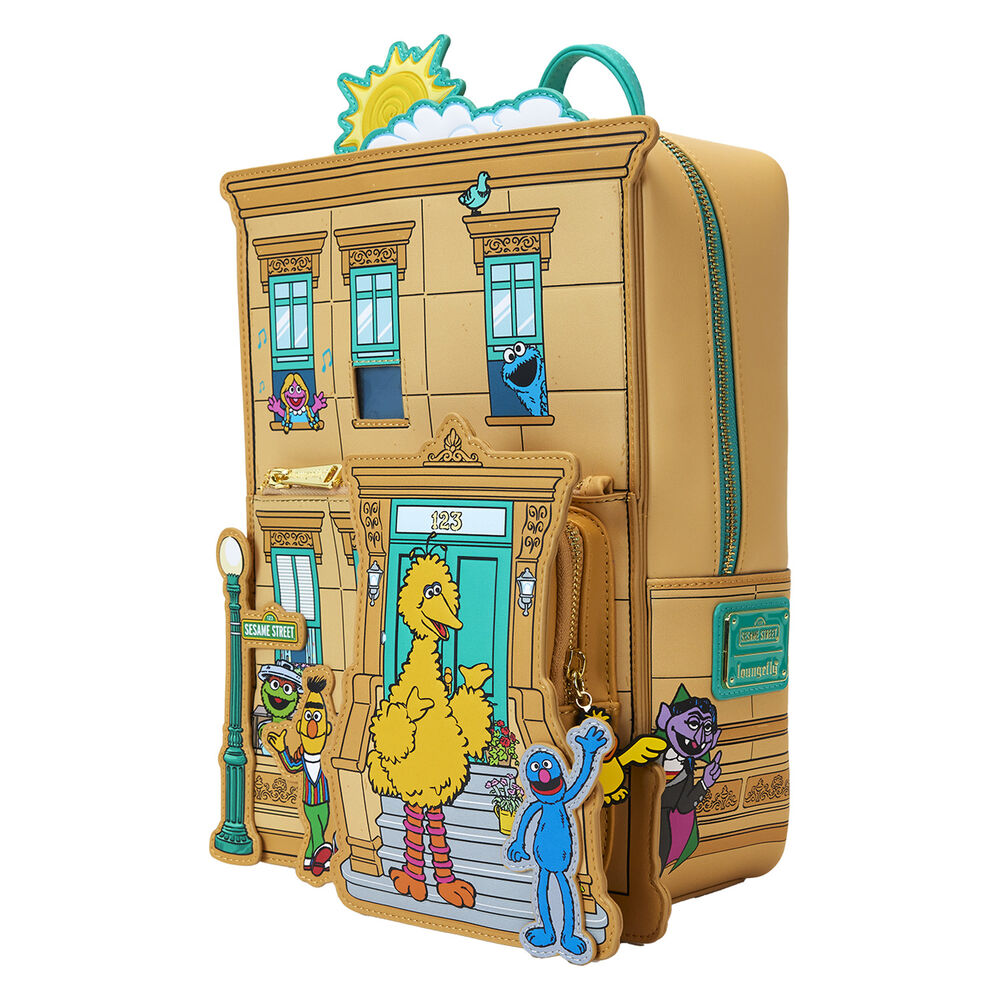 Loungefly Sesame Street Corner Rygsäck 30 cm