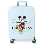 Disney Mickey Happiness ABS Ryggsäck med Hjul suitcase 55cm