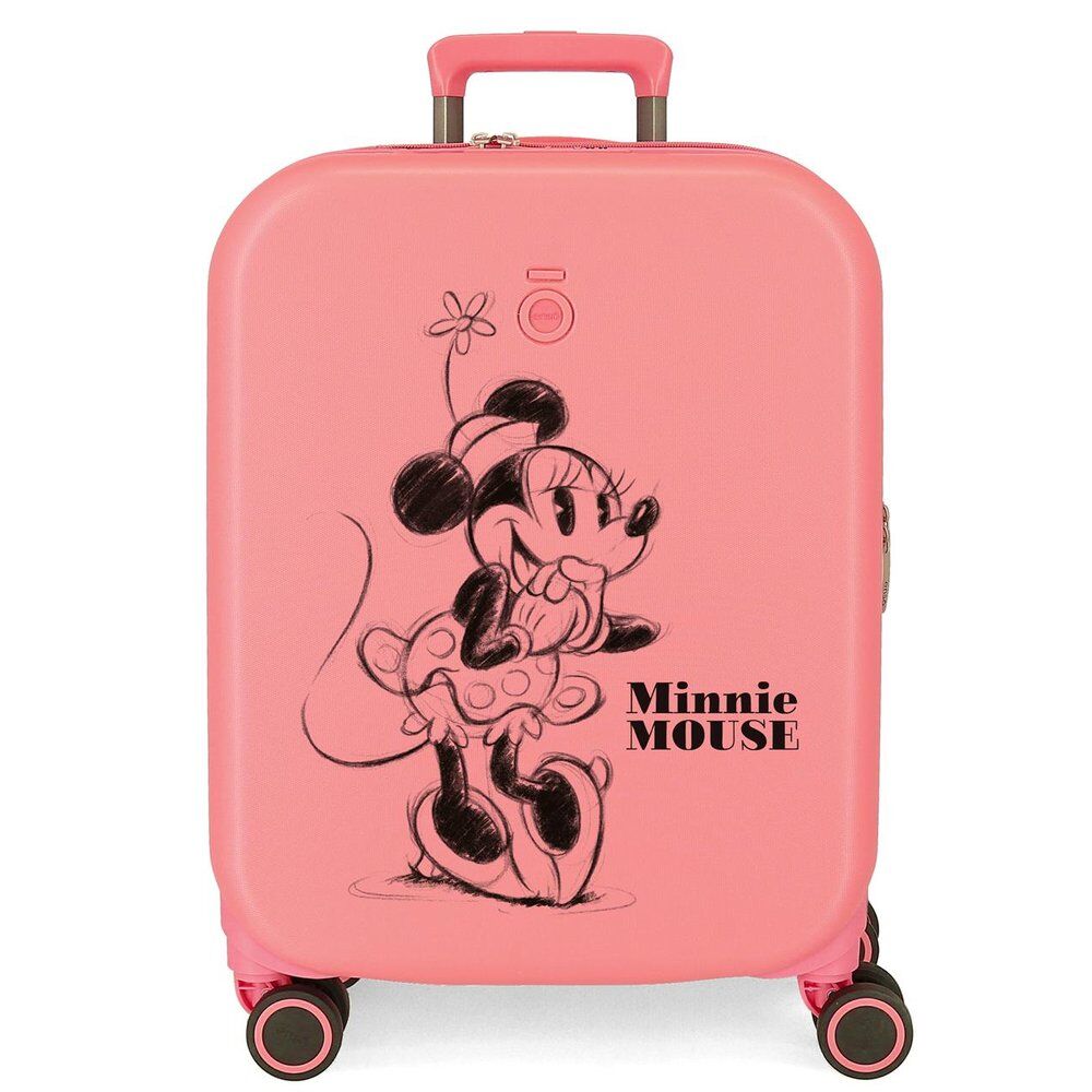 Disney Minnie Happiness ABS Ryggsäck med Hjul suitcase 55cm