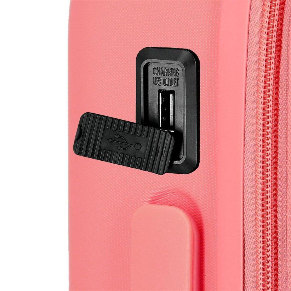 Disney Minnie Happiness ABS Ryggsäck med Hjul suitcase 55cm