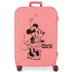 Disney Minnie Happiness ABS Ryggsäck med Hjul suitcase 70cm