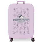 Disney Minnie Happiness ABS Ryggsäck med Hjul suitcase 70cm