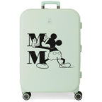 Disney Mickey Happiness ABS Ryggsäck med Hjul suitcase 70cm