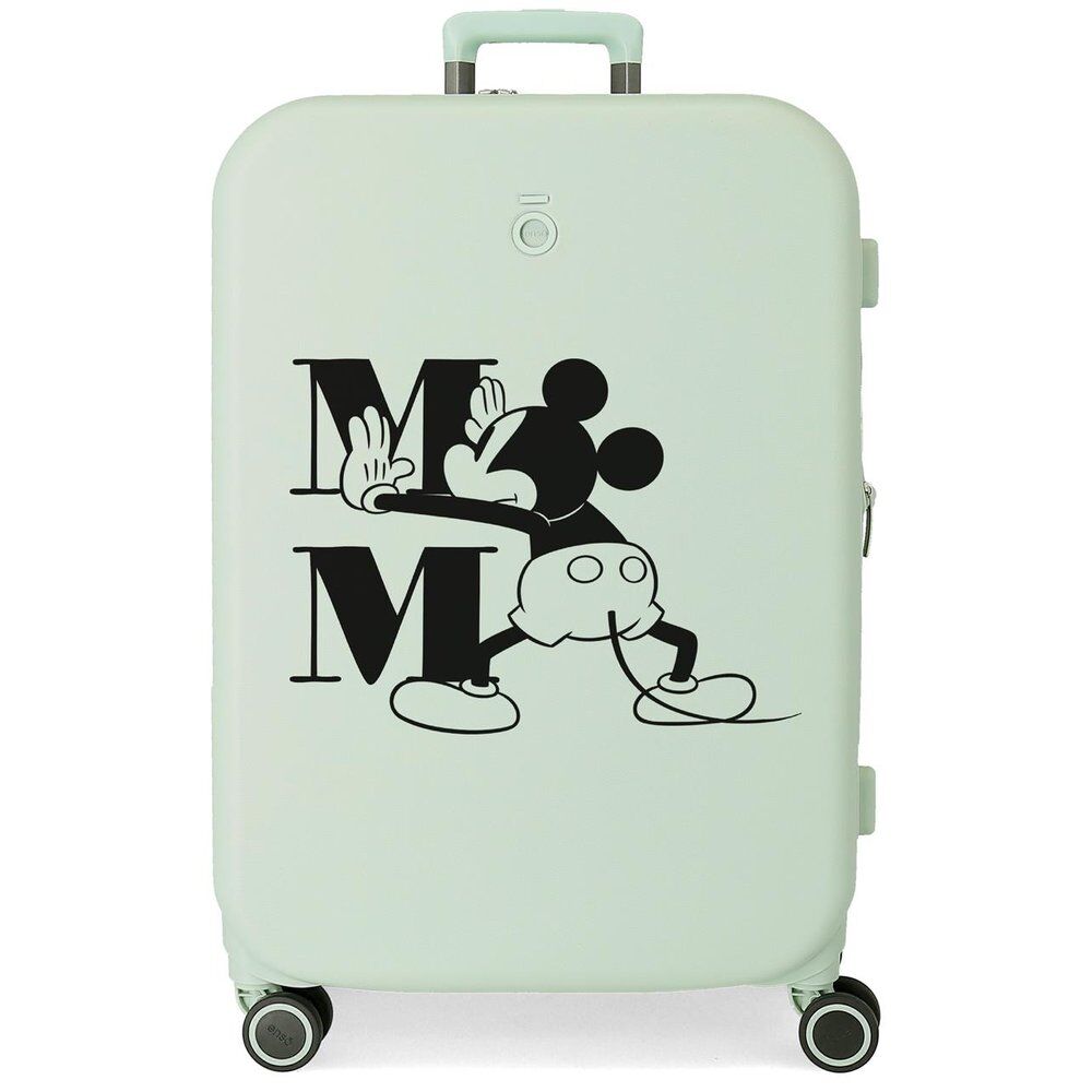 Disney Mickey Happiness ABS Ryggsäck med Hjul suitcase 70cm