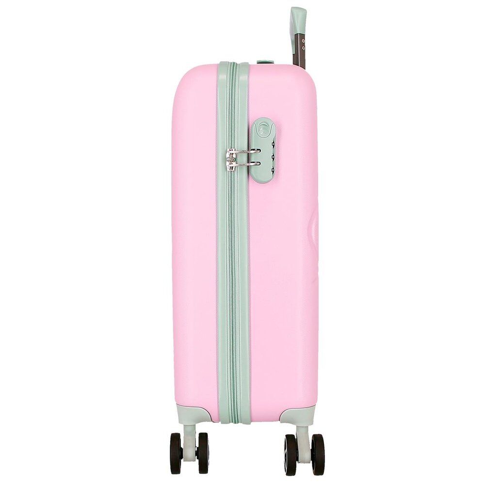 Disney Mickey Crazy Trip ABS Ryggsäck med Hjul suitcase 55cm