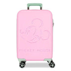 Disney Mickey Crazy Trip ABS Ryggsäck med Hjul suitcase 55cm