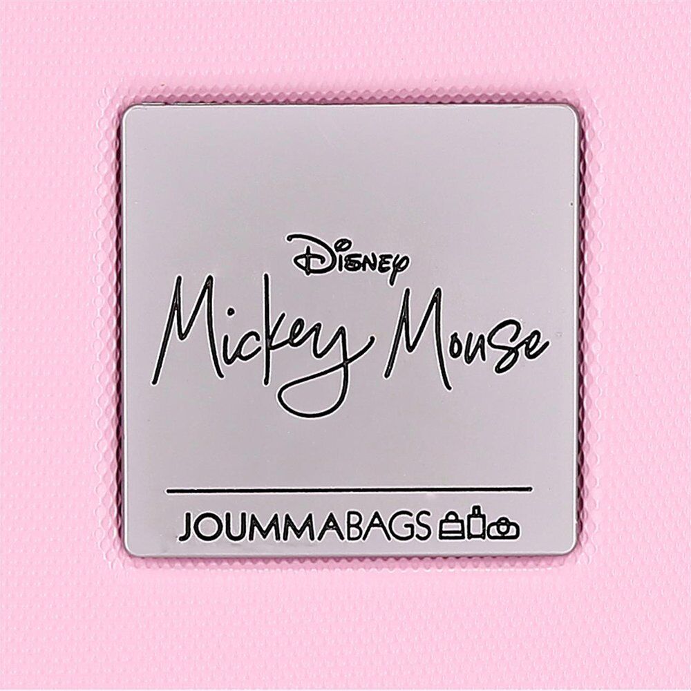 Disney Mickey Crazy Trip ABS Ryggsäck med Hjul suitcase 55cm