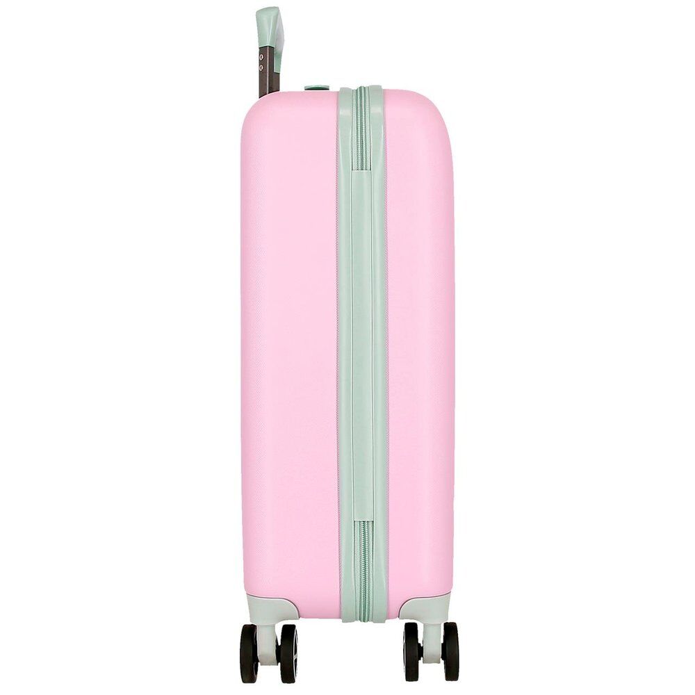 Disney Mickey Crazy Trip ABS Ryggsäck med Hjul suitcase 55cm