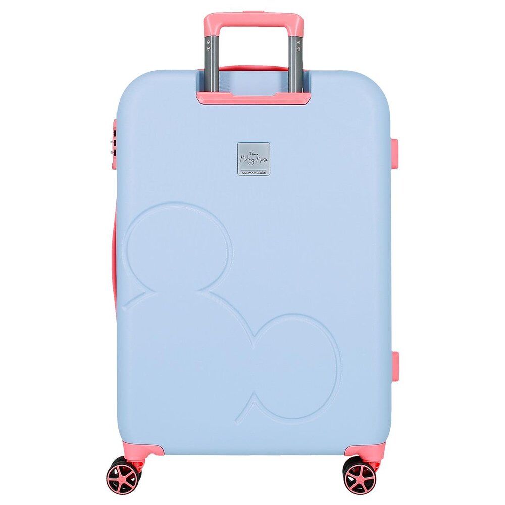 Disney Mickey Crazy Trip ABS Ryggsäck med Hjul suitcase 60cm