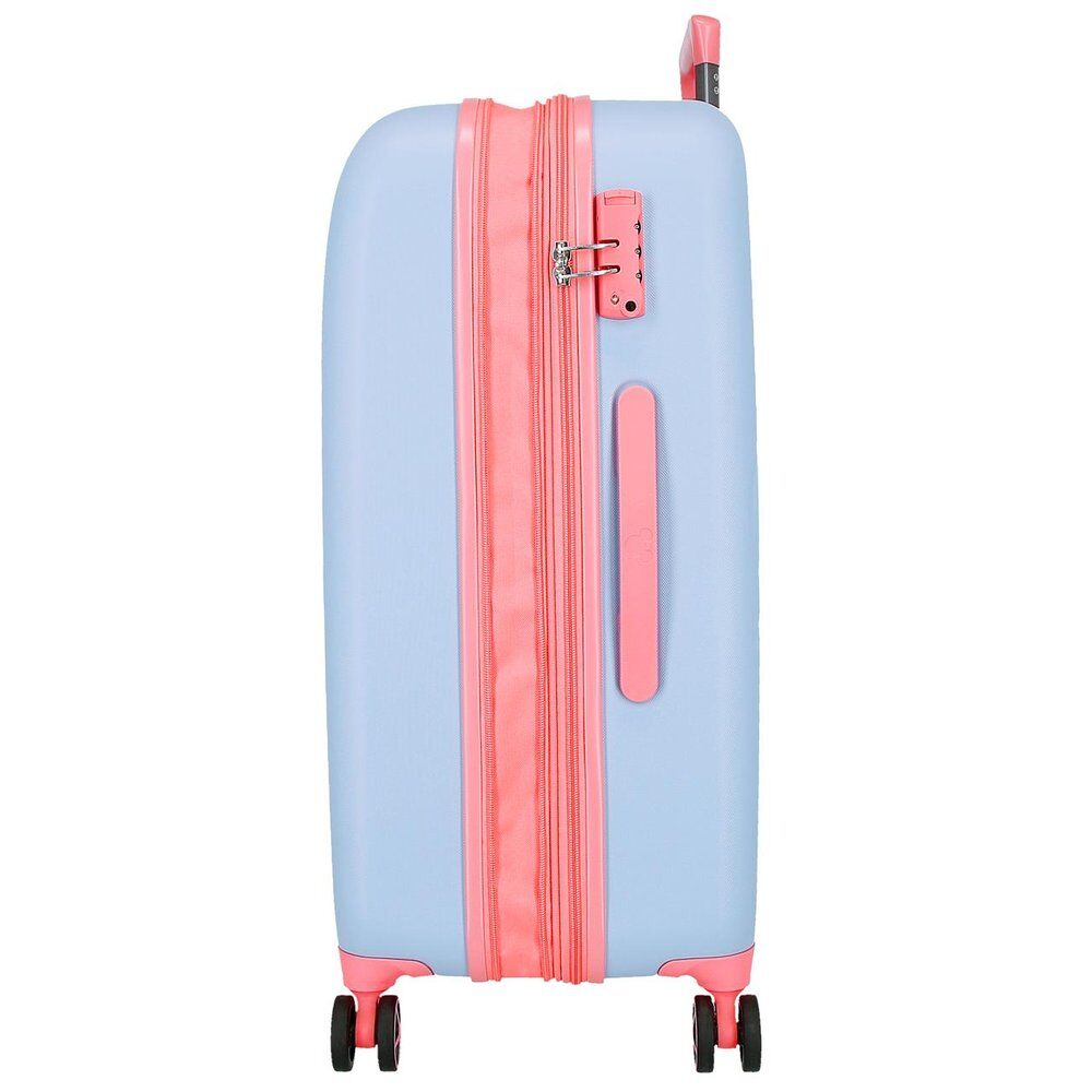 Disney Mickey Crazy Trip ABS Ryggsäck med Hjul suitcase 60cm