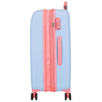 Disney Mickey Crazy Trip ABS Ryggsäck med Hjul suitcase 60cm