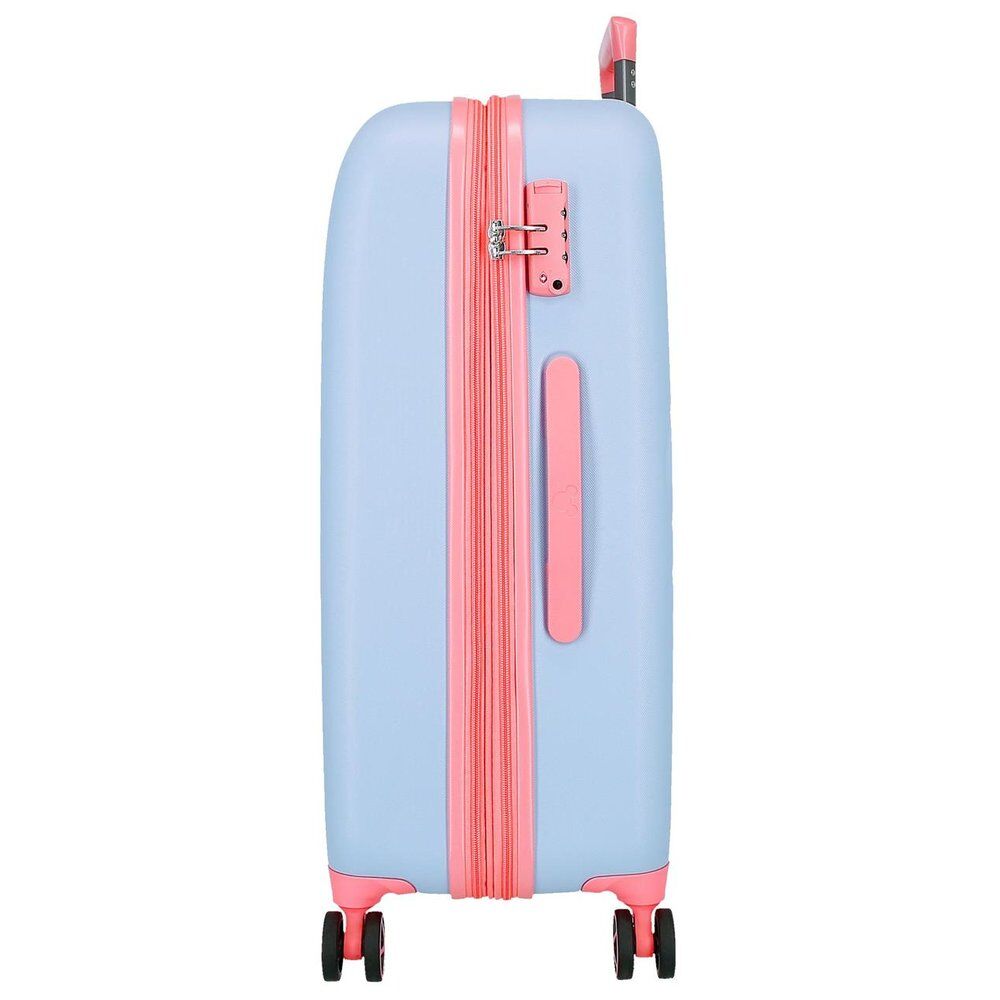 Disney Mickey Crazy Trip ABS pack 2 Ryggsäck med Hjul suitcases