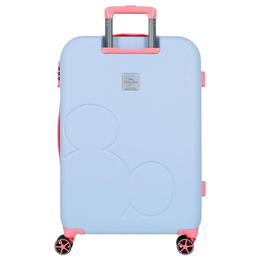 Disney Mickey Crazy Trip ABS pack 2 Ryggsäck med Hjul suitcases