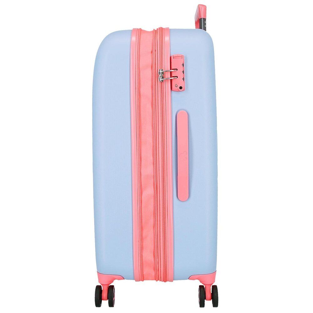 Disney Mickey Crazy Trip ABS pack 2 Ryggsäck med Hjul suitcases