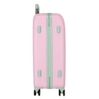 Disney Stitch Mauve ABS Ryggsäck med Hjul suitcase 60cm