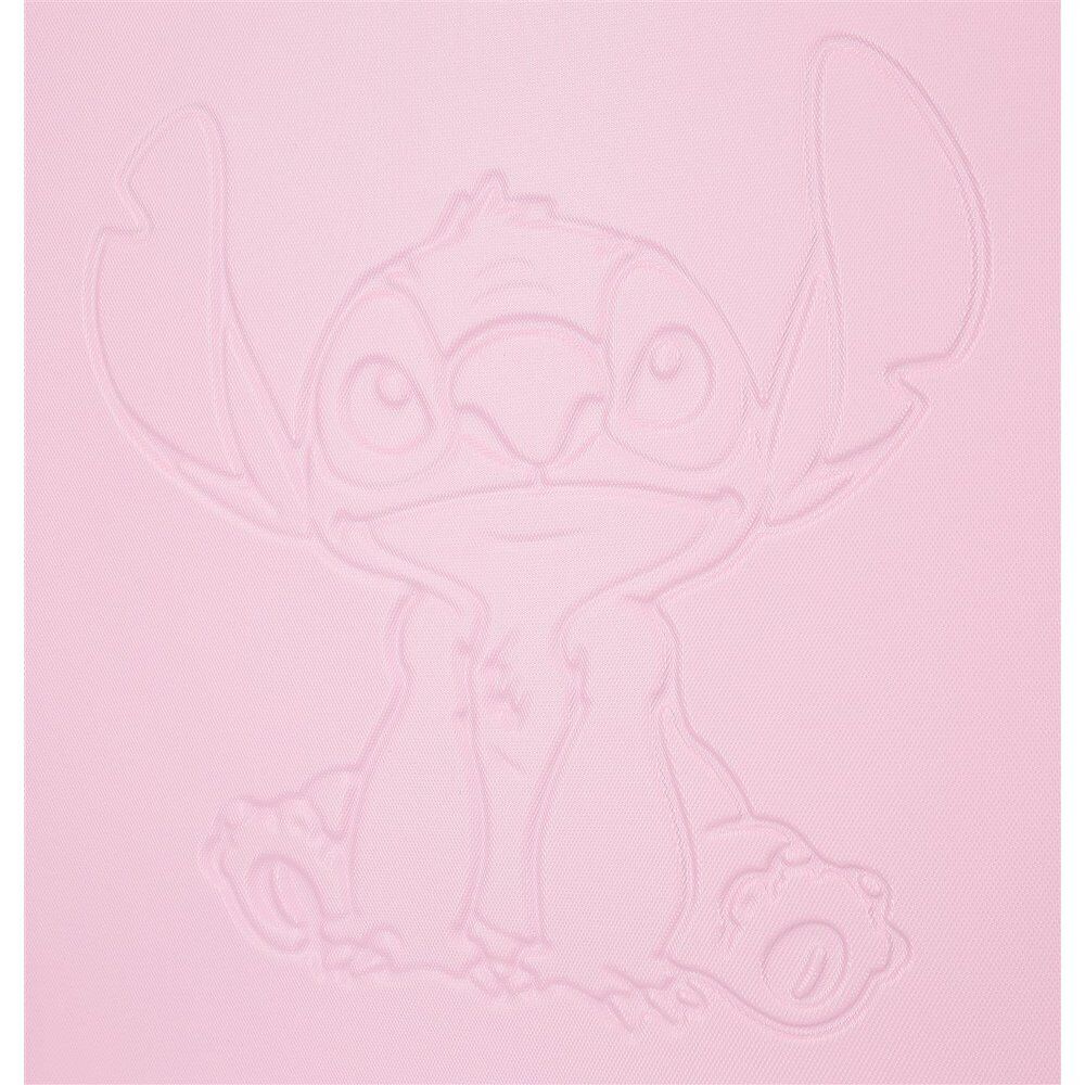 Disney Stitch Mauve ABS Ryggsäck med Hjul suitcase 60cm