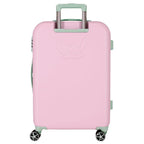 Disney Stitch Mauve ABS Ryggsäck med Hjul suitcase 60cm