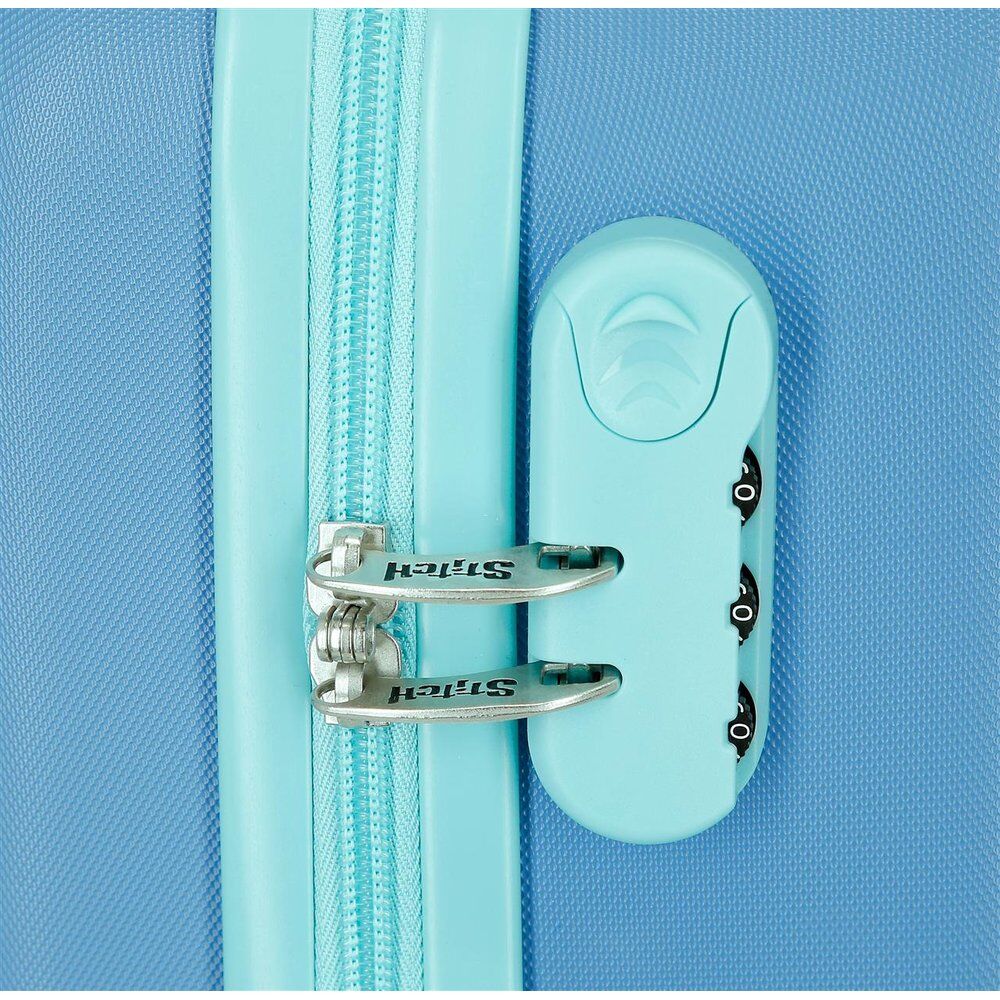 Disney Stitch Blå ABS Ryggsäck med Hjul - 55 cm