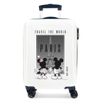 Disney Mickey & Minnie Paris ABS Ryggsäck med Hjul suitcase 55cm